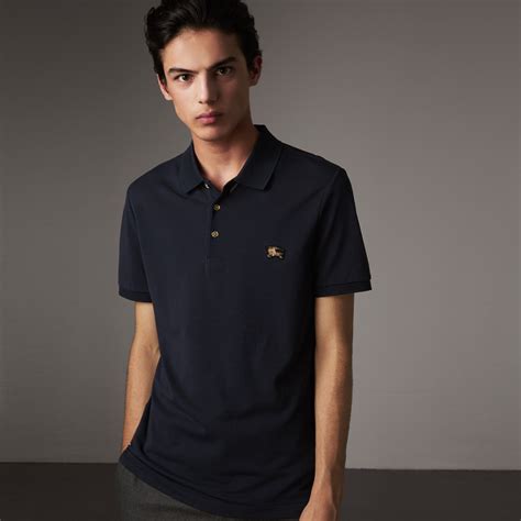 burberry polo blauw|authentic burberry polo shirt.